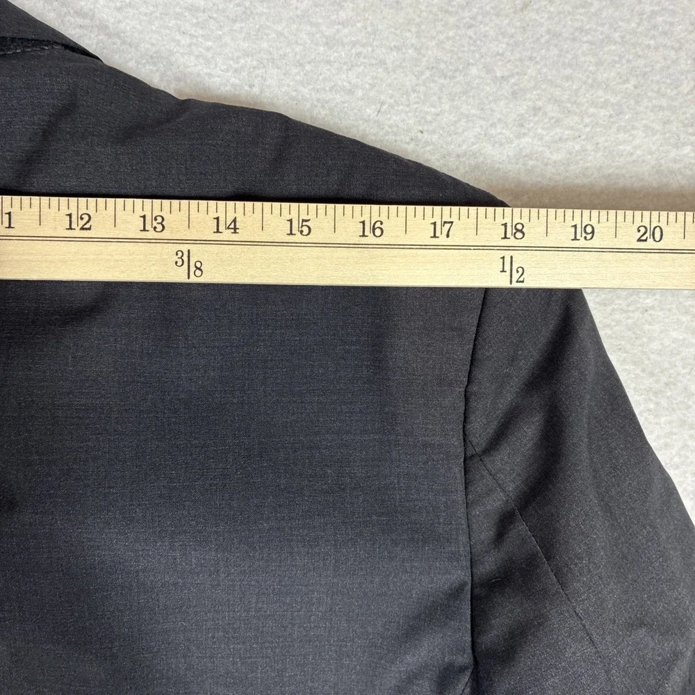 Brooks Brothers Explorer Regent Fit Black Wool Blend Sport Coat Blazer 40R